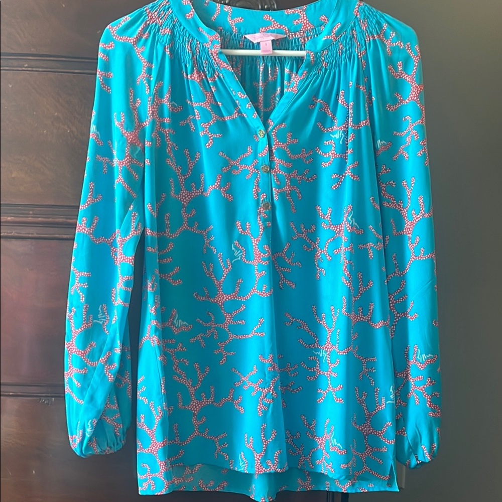 Lilly Pulitzer Silk Top